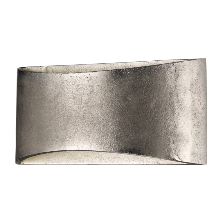 Аплик aries, antique nickel coloured, 2xled 6w, 2700k, 1400lm, fischer&honsel, 19272