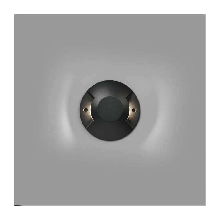 Градинска луна loth, black, led 2x6w, 3000k, 235m, faro, 70286