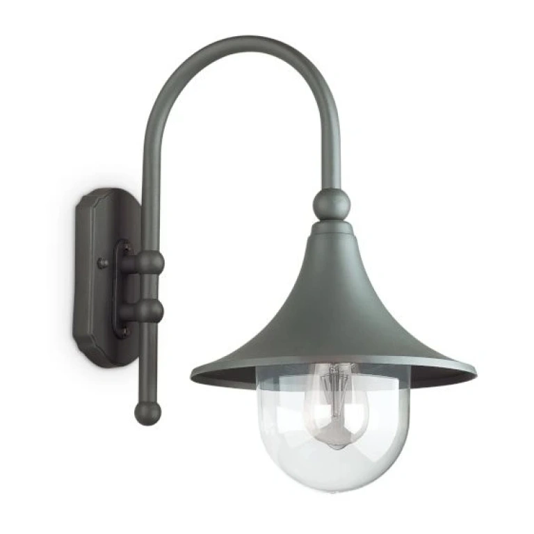 градински аплик cima ap1, antracite, 1xE27, ideal lux, 246819