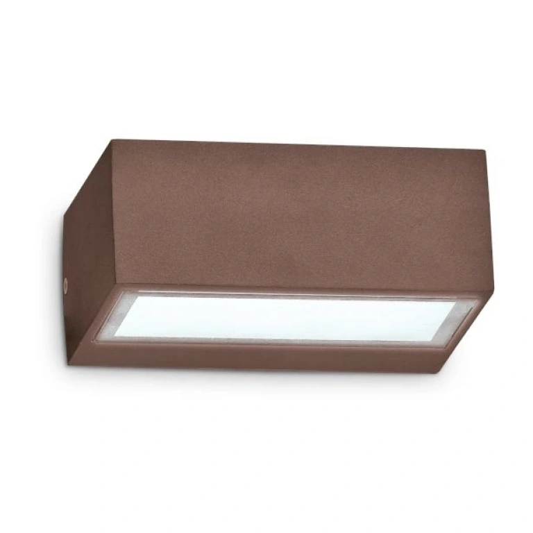 градински аплик twin ap1big , coffee, 1xG9, ideal lux, 213330