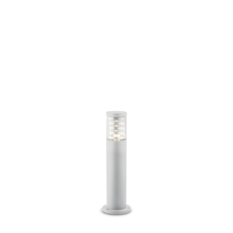 градински стълб tronco pt1 h40, white, 1xE27, ideal lux, 248264
