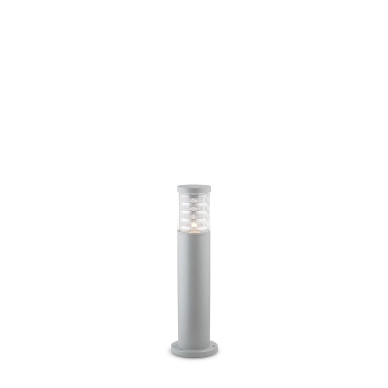 Градински стълб tronco pt1 h40, grey, 1xE27, ideal lux, 248288