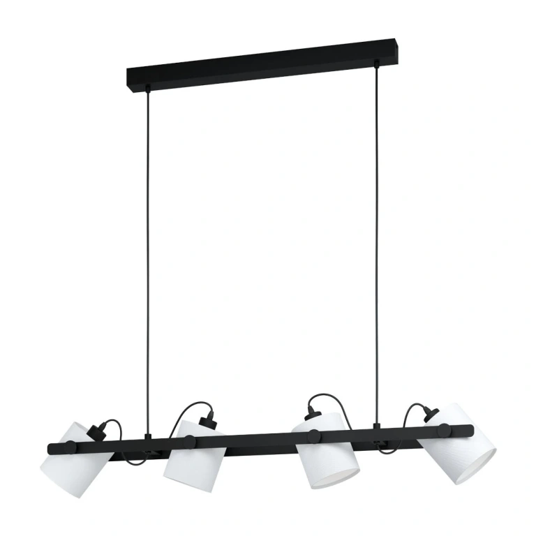 полилей hornwood1, black/white, 4xE27, eglo, 43425