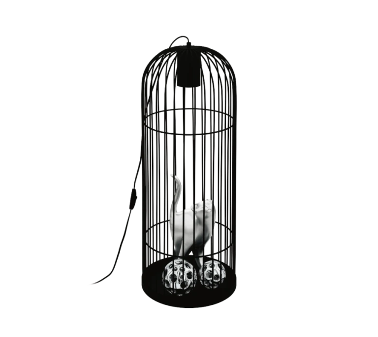 Лампион latchely, black, 5w, warm white, 400lm, eglo, 43389