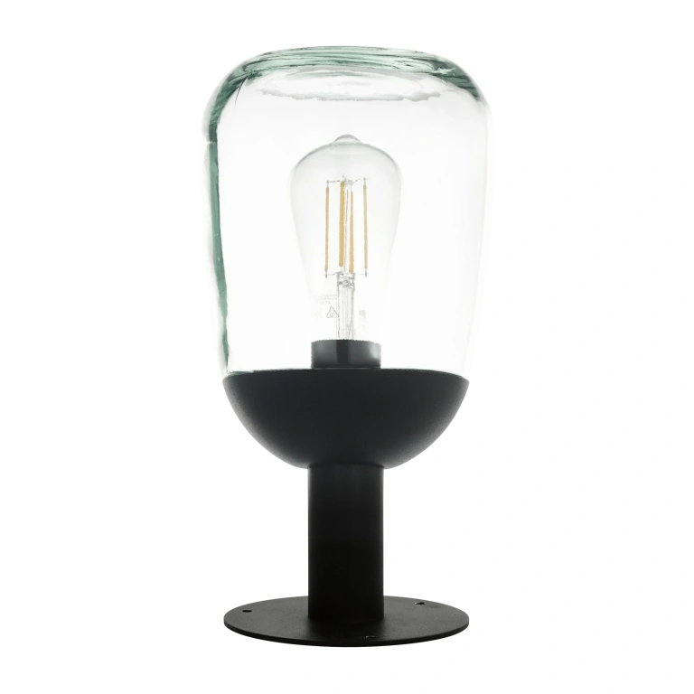 Градинска настолна лампа donatori, black/clear, 1xE27, eglo, 98702