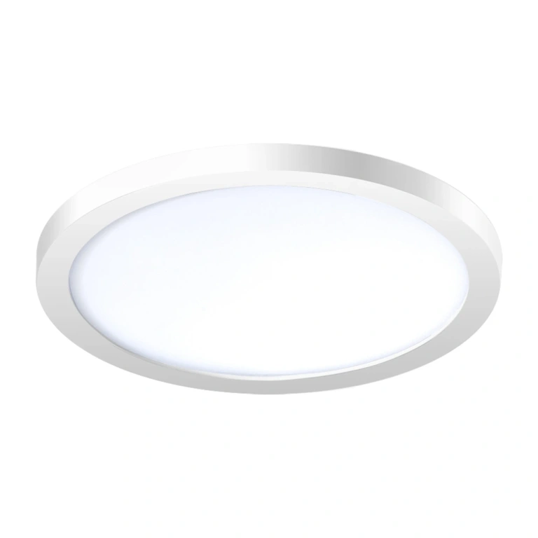 луна slim round 15, white, led 12w, 3000k, 1000lm, azzardo, az2839