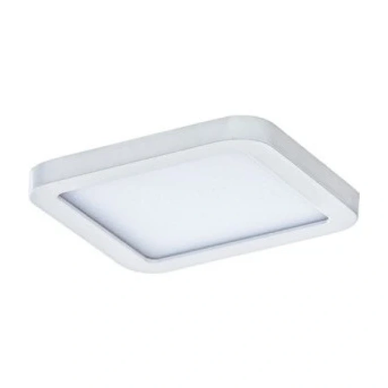 луна slim square 9, white, led 6w, 3000k, 500lm, azzardo, az2830