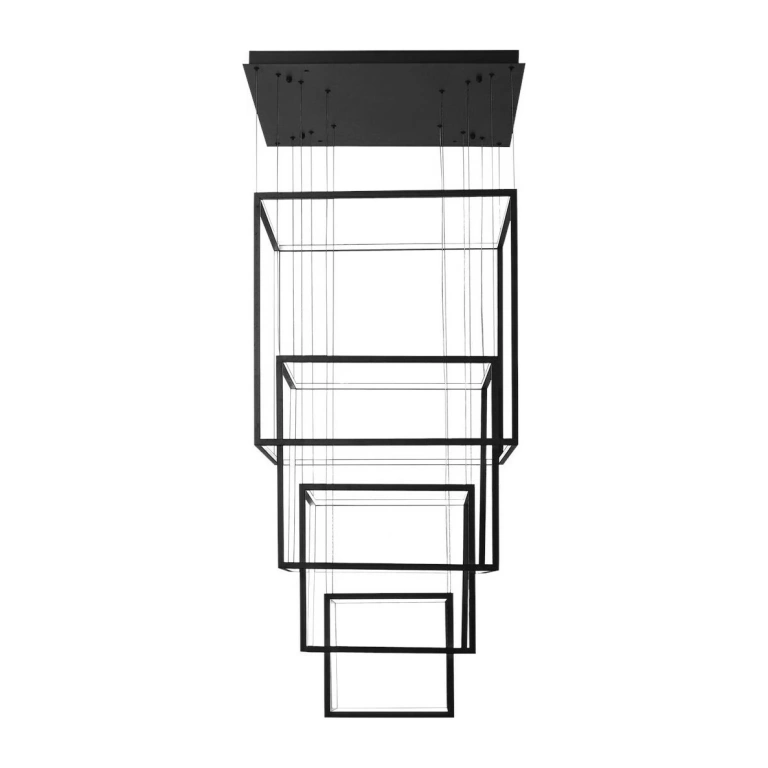 полилей opera xl, black, led 329w, 3000k, 19740lm, azzardo, az3139