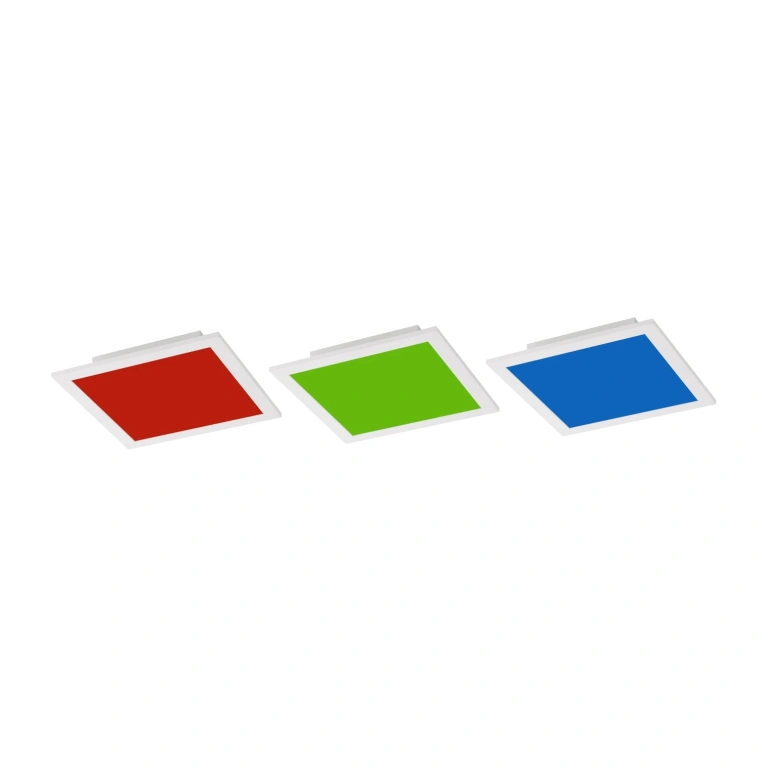 Плафон lolasmart-flat, white, led 17.5w, 2700k-5000k, 2100lm, rgb, leuchtendirekt, 14680-16