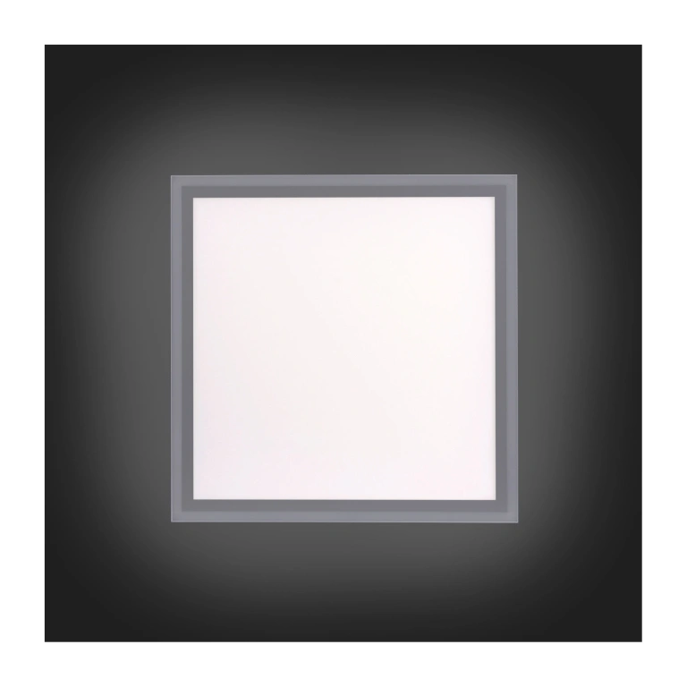 Led панел за външен монтаж edging, white, 1xled 24w+1xled 19w, 2700-5000k, 5150lm, leuchtendirekt, 14851-16