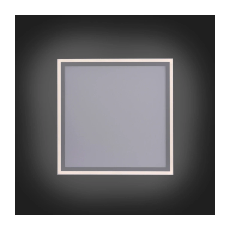 Led панел за външен монтаж edging, white, 1xled 24w+1xled 19w, 2700-5000k, 5150lm, leuchtendirekt, 14851-16