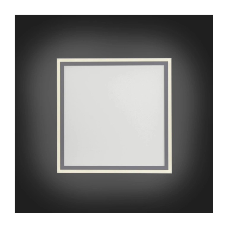 Led панел за външен монтаж edging, white, 1xled 24w+1xled 19w, 2700-5000k, 5150lm, leuchtendirekt, 14851-16