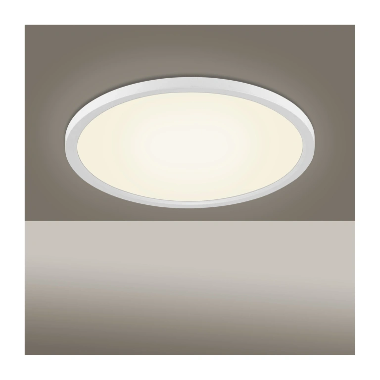 Led панел за външен монтаж flat, white, led 20w, 2700-5000k, 2500lm, leuchtendirekt, 15571-16