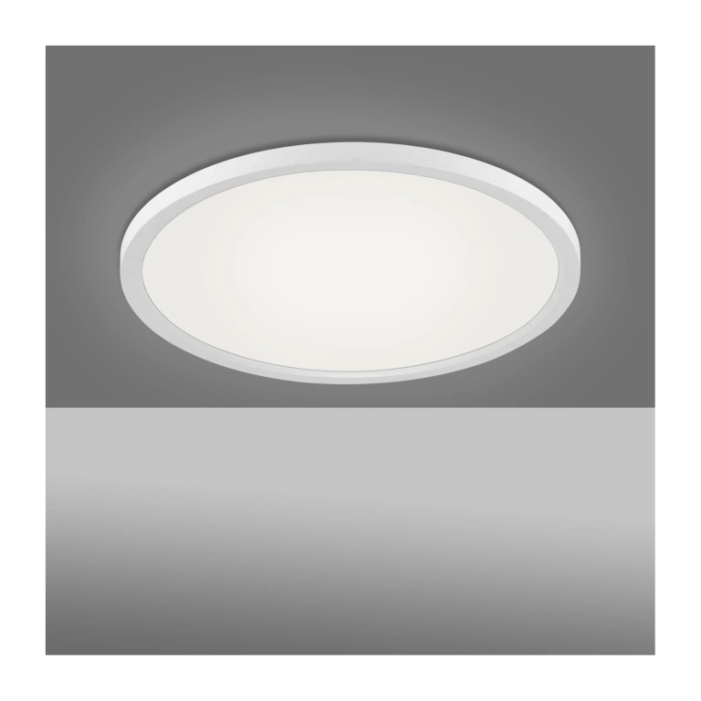 Led панел за външен монтаж flat, white, led 20w, 2700-5000k, 2500lm, leuchtendirekt, 15571-16