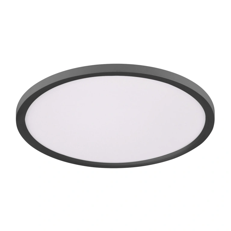 Led панел за външен монтаж flat, black, led 20w, 2700-5000k, 2500lm, leuchtendirekt, 15571-18