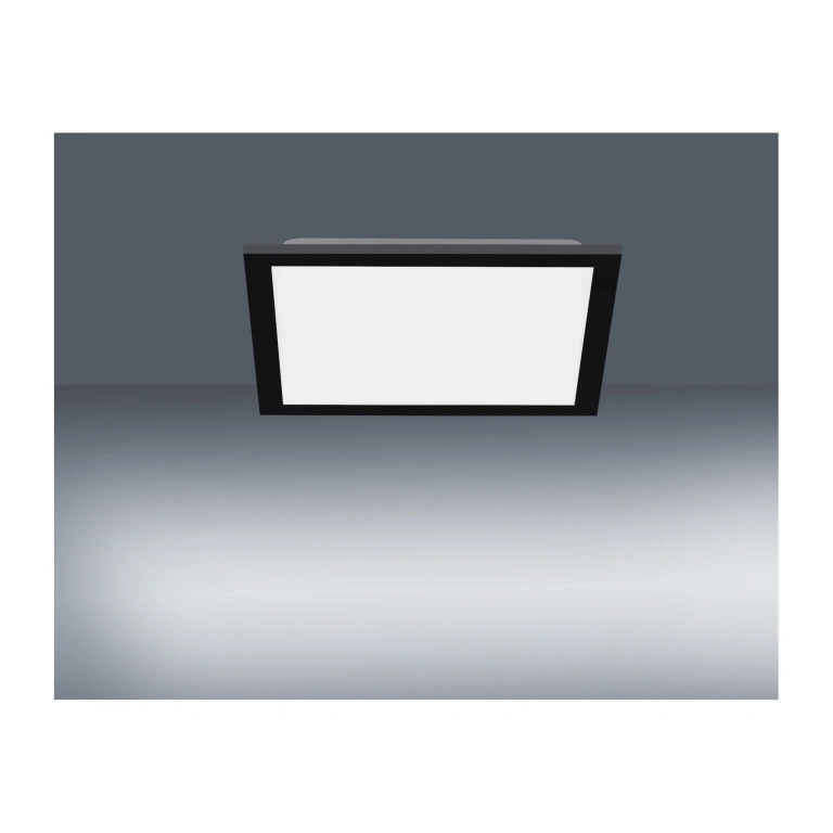 Led панел за външен монтаж flat, black, led 20w, 2700-5000k, 2000lm, leuchtendirekt, 14754-18