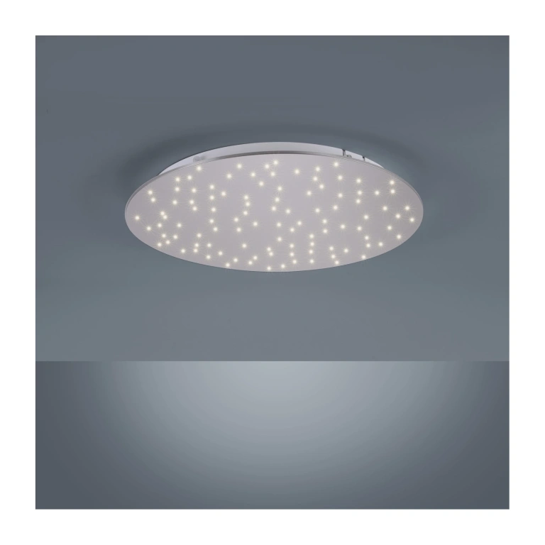 Led панел за външен монтаж sparkle, nikel matt, led 18w, 2700k-5000k, 2050lm, leuchtendirekt, 14673-55