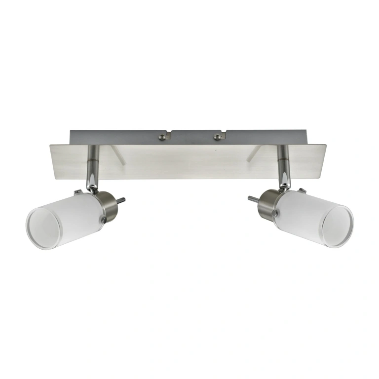 Спот max led, stainless steel, 2x 4w, 3000k, 800lm, leuchtendirekt, 11932-55