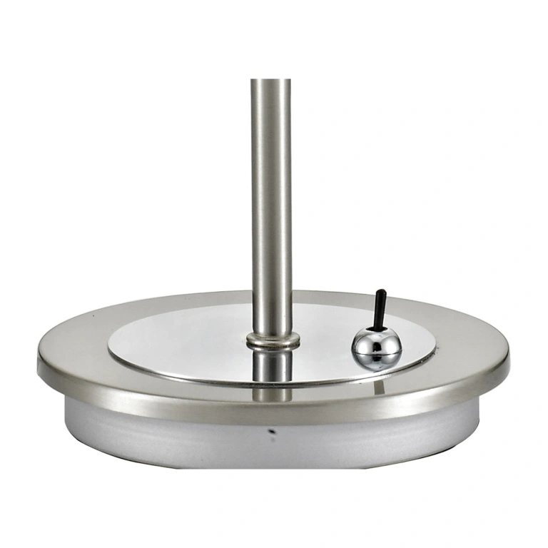Настолна лампа max led, stainless steel, 1x 4w, 3000k, 400lm, leuchtendirekt, 11935-55