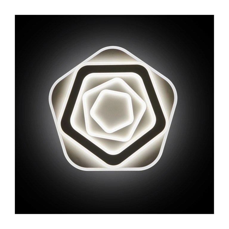 Плафон Orchid, бял, elbulgaria, led 98w, 3000k-4000k-6000k, 2299