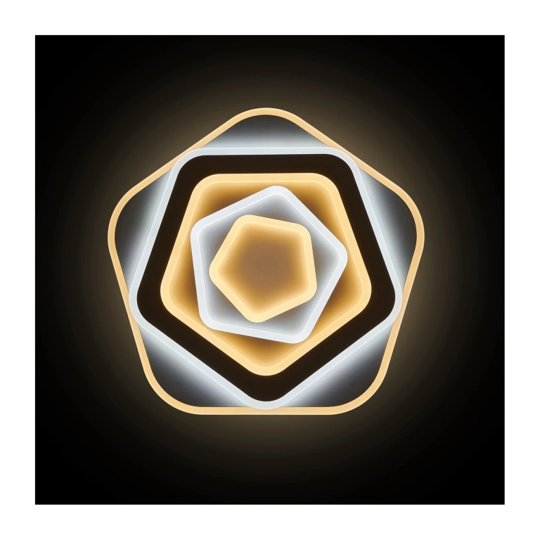 Плафон Orchid, бял, elbulgaria, led 98w, 3000k-4000k-6000k, 2299