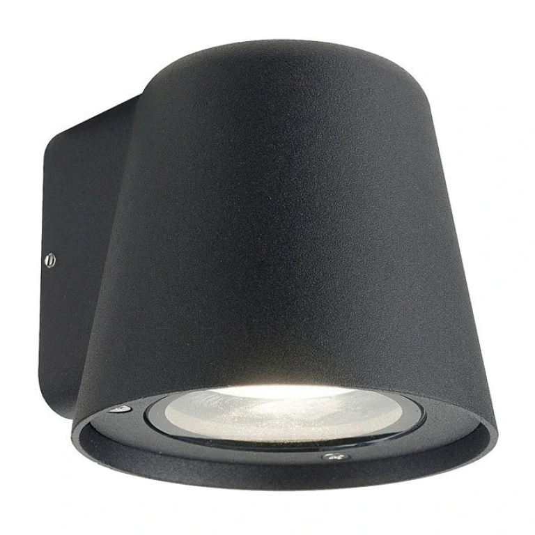 Градински аплик mandal, matt black/transparent, rabalux, 1xGU10, 7959