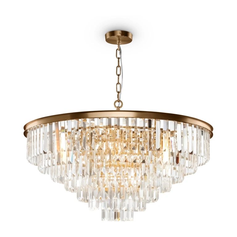 Полилей revero, brass, maytoni, 16xE14, mod085pl-16bs