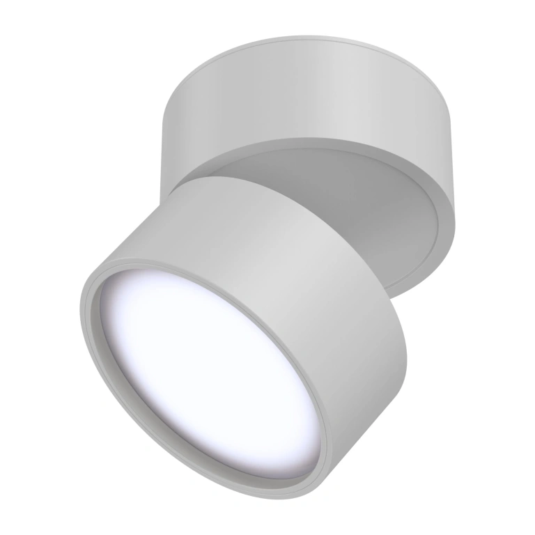 спот onda, white, maytoni, led 12w, 4000k, 1000lm, c024cl-l12w4k