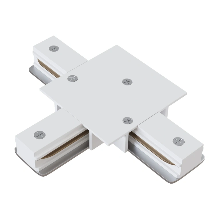 t-конектор за монофазна шина за вграден монтаж busbar trunkings, white, maytoni, tra002ct-11w