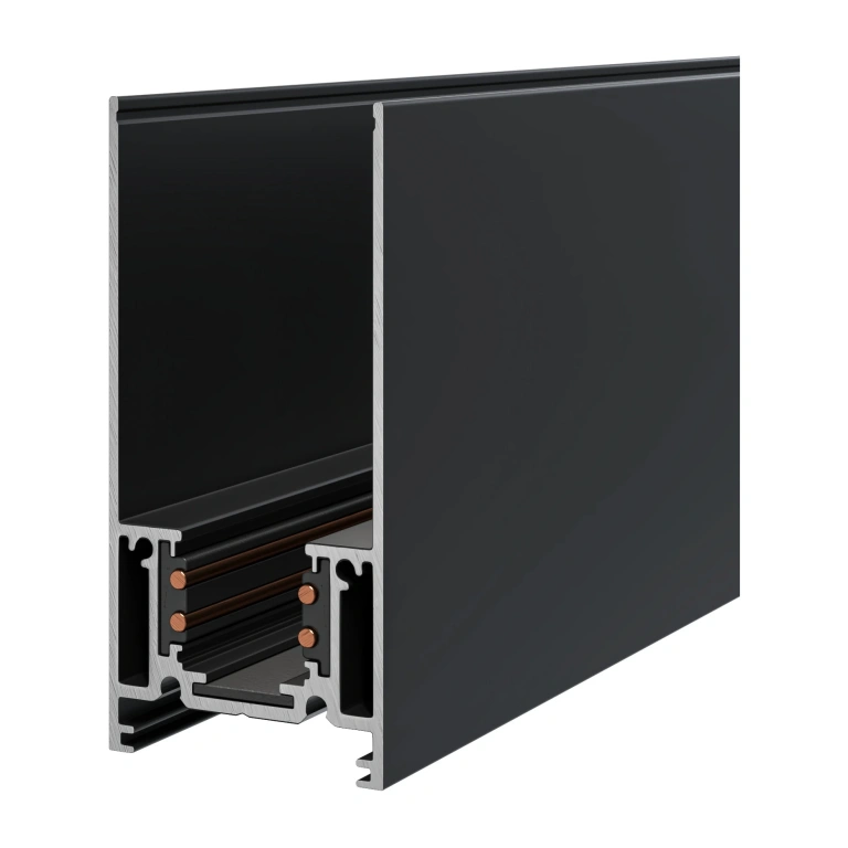 Магнитна релса за външен монтаж magnetic, black, maytoni, 1m, trx004-211b