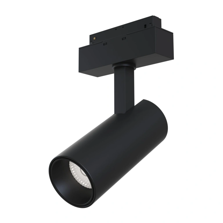 Спот за магнитна релса focus led, black, maytoni, led 15w, 4000k, 1500lm, tr019-2-15w4k-b