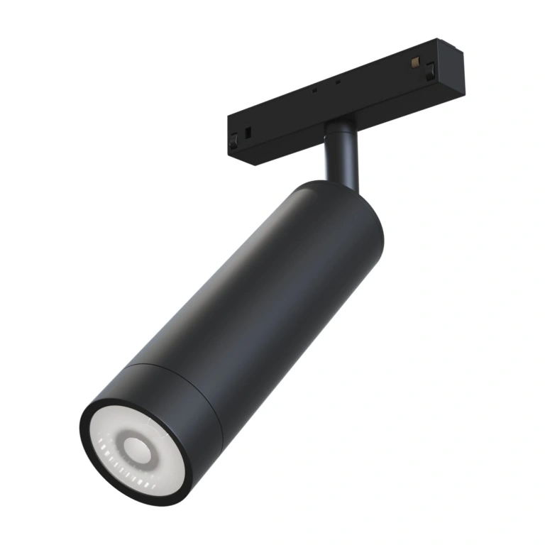 Спот за магнитна релса focus led, black, maytoni, led 7w, 4000k, 600lm, tr019-2-7w4k-b