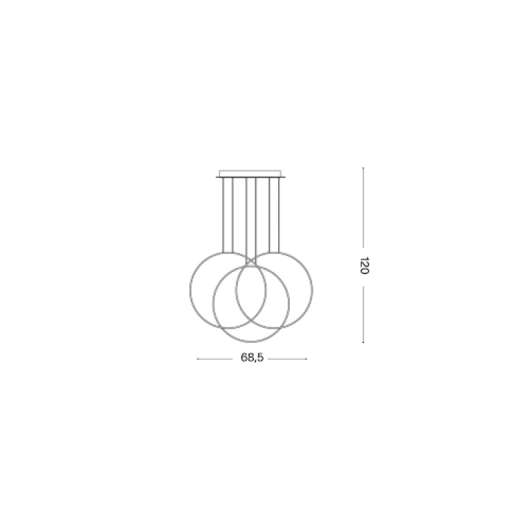 Полилей frame, black, ideal lux, led 82w, 3000k, 8000lm, 269337