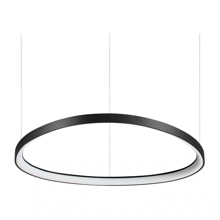 пендел gemini, black, ideal lux, led 60w, 3000k, 6200lm, 247281