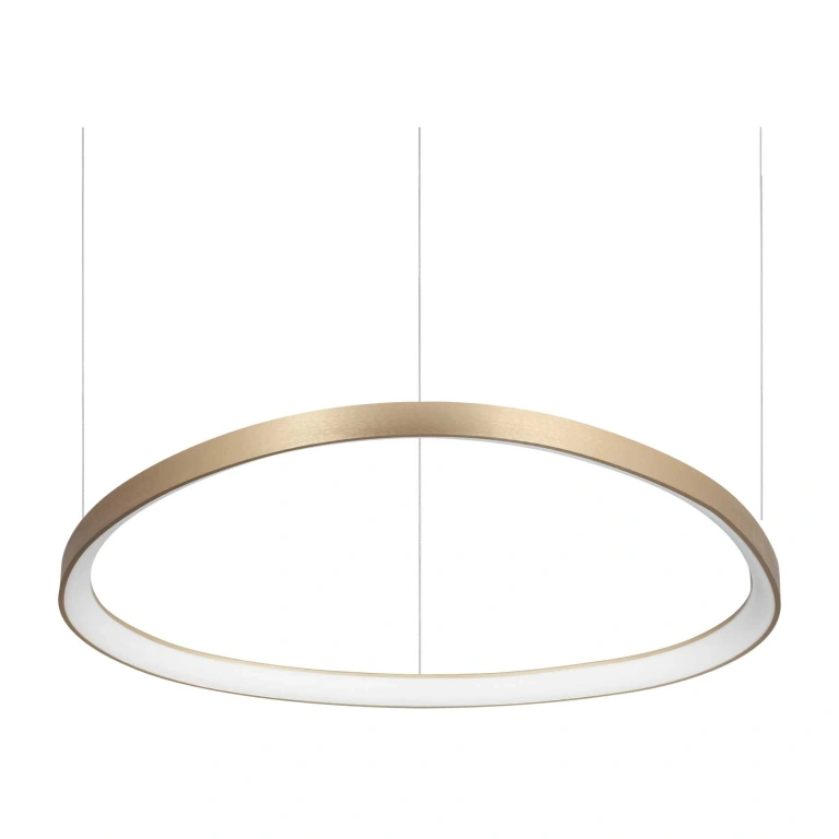 Пендел gemini, brass, ideal lux, led 60w, 3000k, 6200lm, 269849
