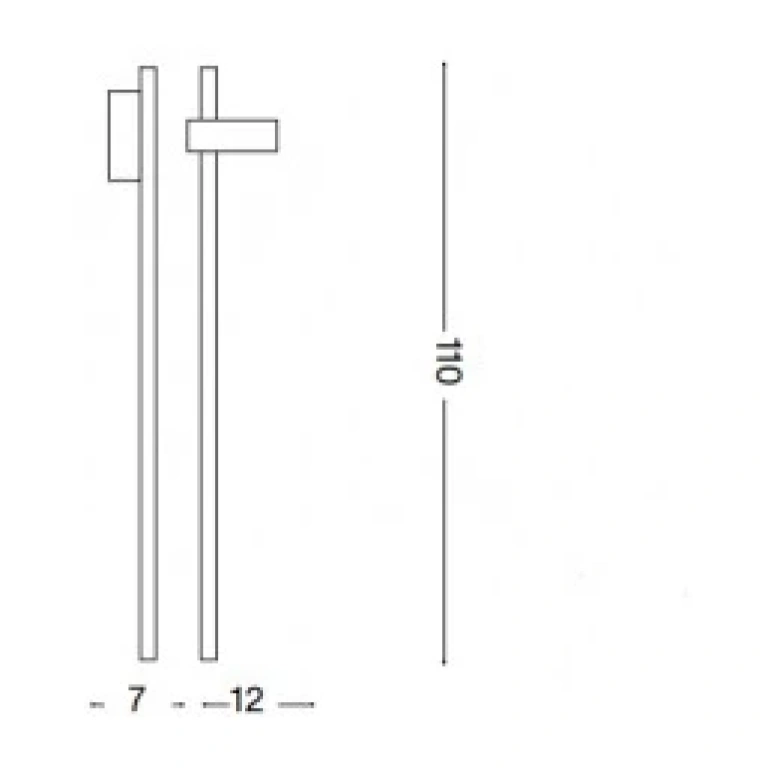 Градински стълб hub, anthracite, ideal lux, led 4.5w, 3000k, 460lm, 251257
