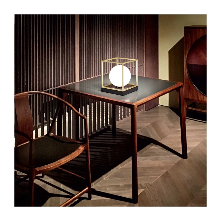 Настолна лампа lingotto, brass, ideal lux, 1xE14, 251127