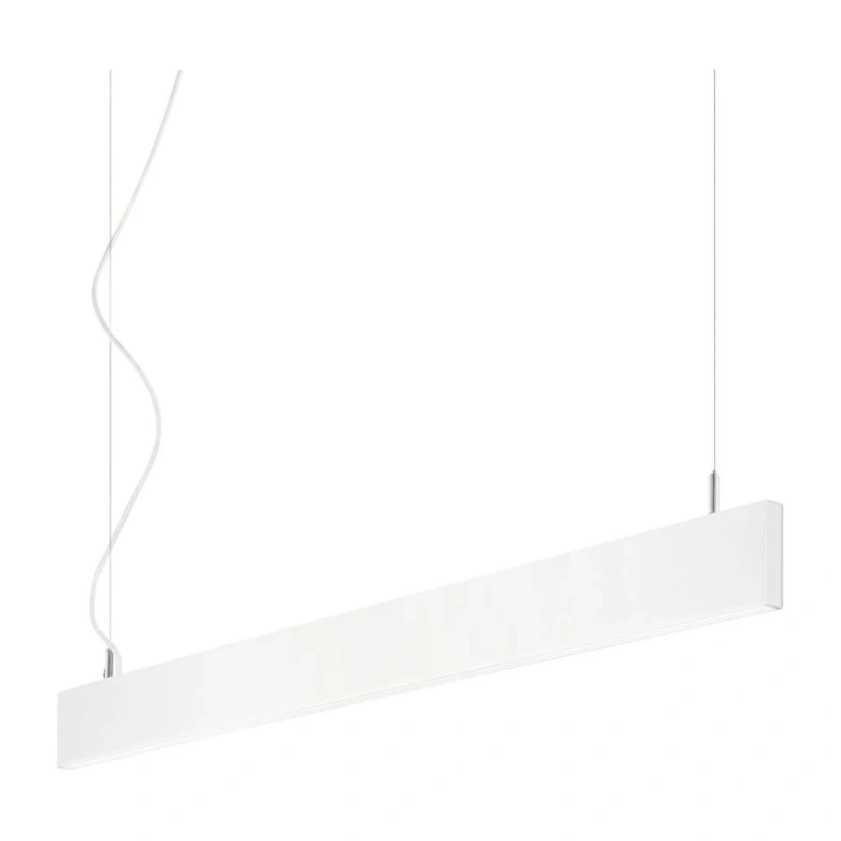 пендел linus, white, ideal lux, led 34w, 4000k, 3850lm, 268231