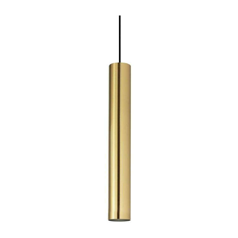 пендел look, satin brass, ideal lux, 1x28w, 3000k, 400lm, 259239