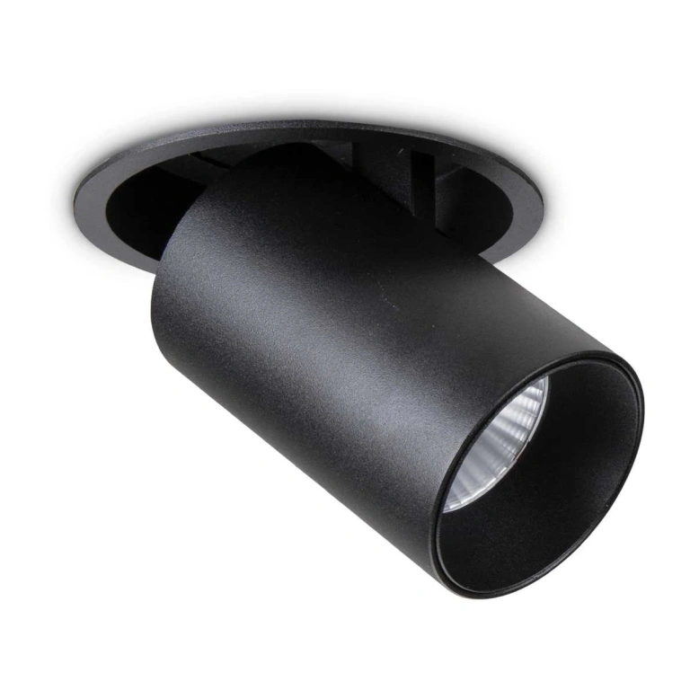Спот nova, black, ideal lux, led 12w, 4000k, 1000lm, 267920