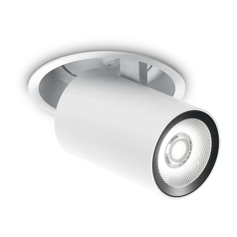 спот nova, white, ideal lux, led 12w, 4000k, 1000lm, 267937