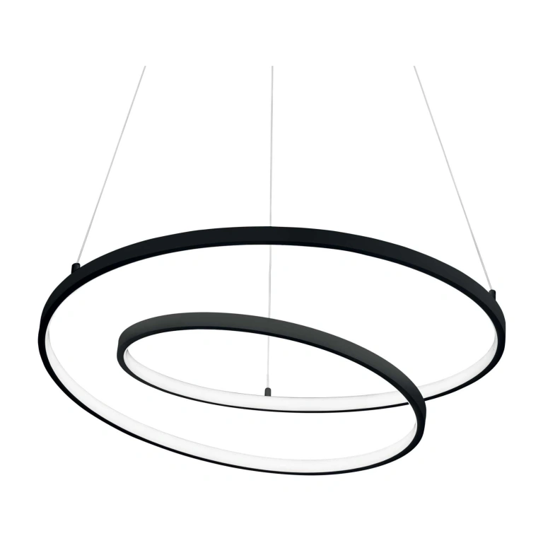 пендел oz, black, ideal lux, led 59w, 3000k, 6000lm, 269450