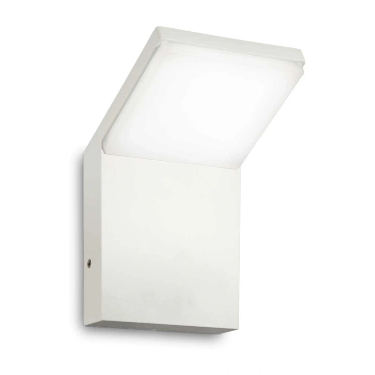 градински аплик style, white, ideal lux, led 9w, 3000k, 750lm, 269139