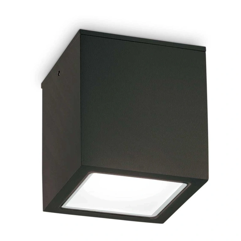 градински плафон techo, black, ideal lux, 1xGU10, 251530