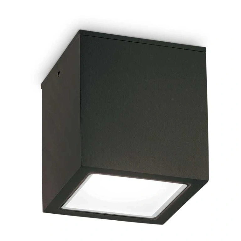 градински плафон techo, black, ideal lux, 1xGU10, 251578