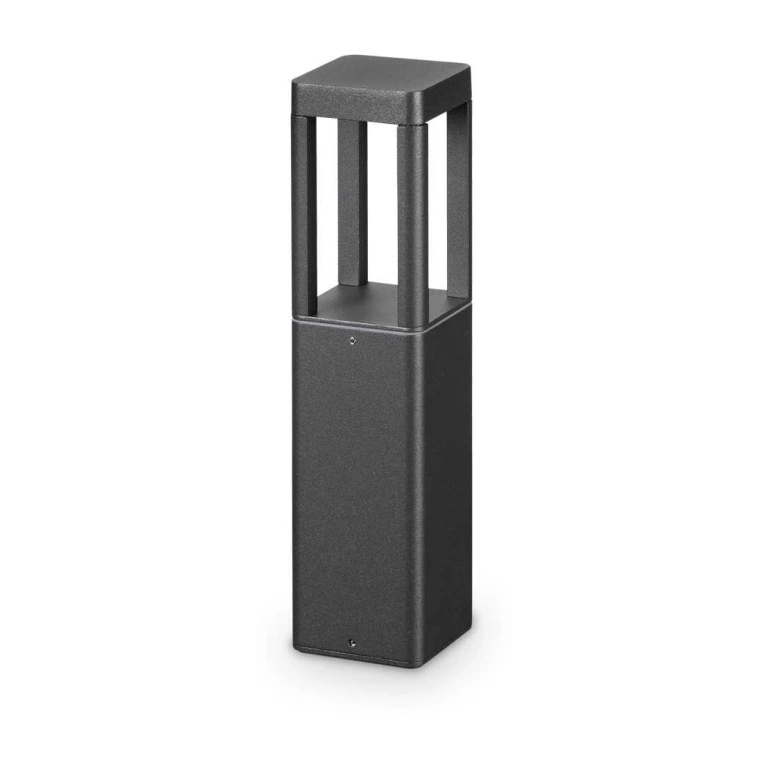Градински стълб tifone, anthracite, ideal lux, led 8.5w, 3000k, 720lm, 250977
