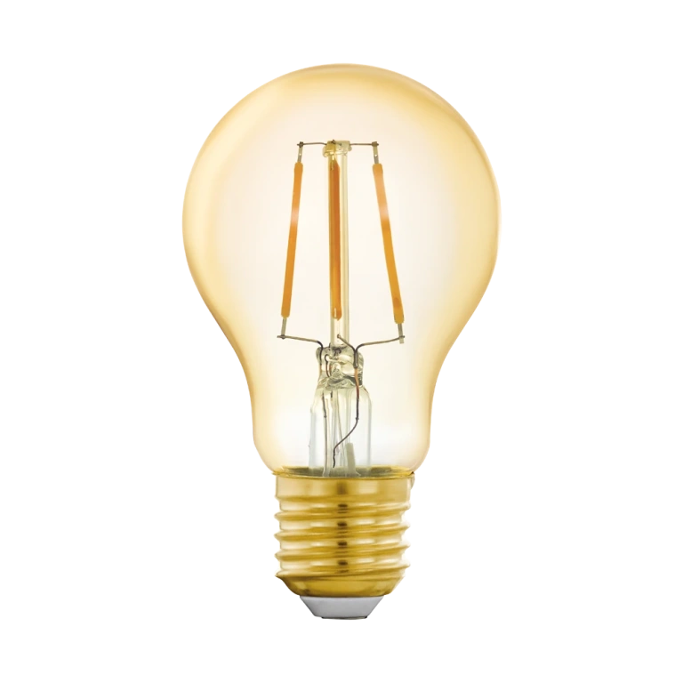 Led лампа, 5.5w, e27, amber, eglo, e27-led-a60, 2200k, 500lm, 12221