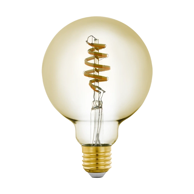 Led лампа, 5.5w, e27, amber, eglo, e27-led-g95, 2200k-6500k, 400lm, 12244
