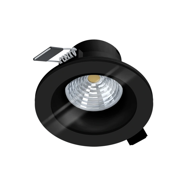 Луна за вграждане salabate, black/clear, eglo, led 6w, 4000k, 450lm, 99494