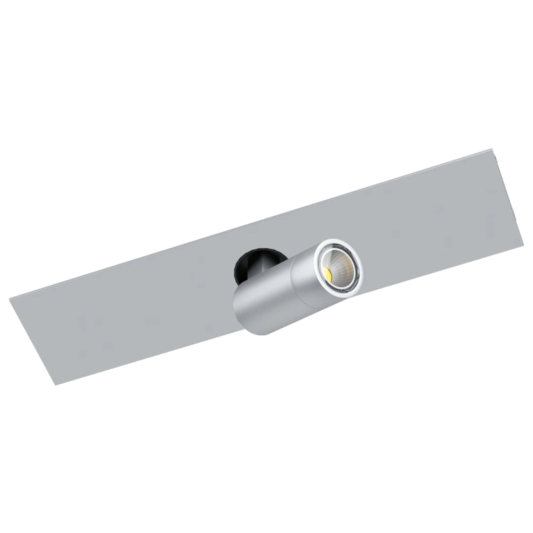 спот за монофазна шина за външен монтаж tp spotlight, aluminium, eglo, led 9w, 3000k, 1200lm, 98819